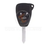 dodge jeep chrysler head key remote shell 3 buttons front
