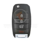 kia flip key remote shell 4buttons suv trunk aftermarket 34950 front