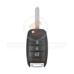 kia flip key remote shell 4buttons suv trunk aftermarket 34950 key