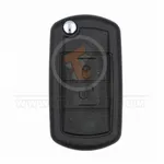 range rover sport 2005 2009 flip key remote shell 3 buttons hu101 front 22936