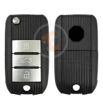 mg flip remote key shell 3 buttons aftermarket