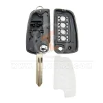 nissan rogue sunny kicks flip remote shell 4 buttons details