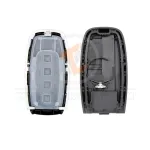 nissan rogue 2023 24 smart key shell 4 buttons inside