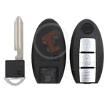 nissan smart key remote shell 2buttons aftermarket 34938 detail