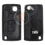 peugeot flip key remote shell 3buttons aftermarket 34960 detail