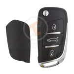 peugeot modified flip key remote shell 3buttons aftermarket 34970 detail