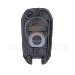 peugeot 3button flip key remote shell cover back