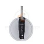 peugeot 3button flip key remote shell details
