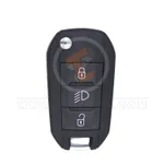 peugeot 3button flip key remote shell front