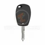 renault dacia logan 2007 2015 head key remote shell ne73 blade 2 buttons back 33688