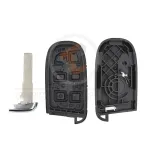 srt new 2014 2020 smart key remote shell 5 buttons with laser blade details