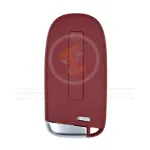 srt smart remote key shell 5 buttons red color aftermarket back