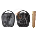 ssangyong head key remote shell 2 buttons details