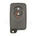 toyota 2009 2014 smart key remote shell 2 buttons black color front1