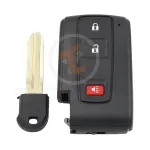 toyota prius smart proximity remote key shell 3 buttons
