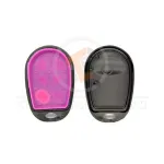 toyota sequoia remote key shell 3 buttons aftermarket cover