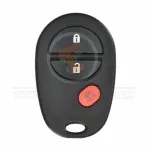 toyota sequoia remote key shell 3 buttons aftermarket front