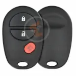 toyota sequoia remote key shell 3 buttons aftermarket