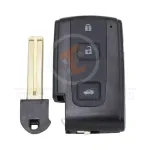 toyota prius smart proximity remote key shell 3 buttons front