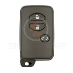 toyota 2009 2014 smart key remote shell 3 buttons window black color front1