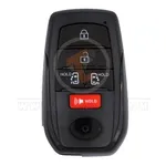 toyota sienna 2022 smart proximity remote key shell 5buttons front