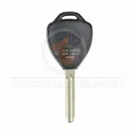 toyota 2010 2016 head key remote shell 4 buttons back 25250