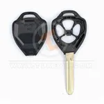 toyota 2010 2016 head key remote shell 4 buttons details 25250