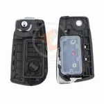 Toyota Camry 2016 2020 Flip Key Remote Shell 3 Buttons Trunk Aftermarket component 33394