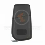 Toyota Camry 2016 2020 Flip Key Remote Shell 4 Buttons Aftermarket back 33400
