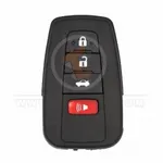toyota camry 2019 smart key remote shell 4 buttons small trunk front 33968