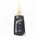 Toyota Corolla 2016 2020 Flip Key Remote Shell 3 Buttons Aftermarket key 33396