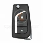 Toyota Crown 2016 2020 Flip Key Remote Shell 2 Buttons Aftermarket front 33388