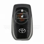 toyota land cruiser 2016 2021 smart key remote shell 2 buttons front 33426