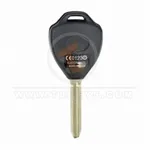 toyota yaris 2008 2013 remote key shell 2 buttons back 25161