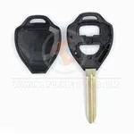toyota yaris 2008 2013 remote key shell 2 buttons details 25161