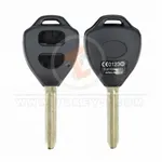 toyota yaris 2008 2013 remote key shell 2 buttons front 25161