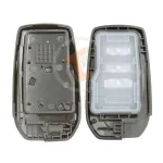 toyota land cruiser 2022 smart key remote shell 3 buttons suv trunk inside