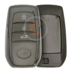 toyota land cruiser 2022 smart key remote shell 3 buttons suv trunk main