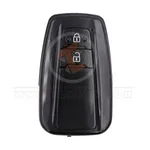 toyota smart key remote shell 2buttons with blue painted aftermarket front 34991