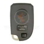 toyota yaris 2012 2018 smart key remote shell 3 buttons back