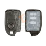 toyota yaris 2012 2018 smart key remote shell 3 buttons inside