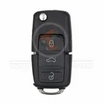 volkswagen 2003 2011 flip key remote shell 3 buttons front 34270