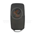 volkswagen flip key remote shell 2buttons aftermarket back 34975