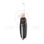 audi 2004 2009 flip key remote shell 3 buttons aftermarket side