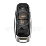 audi 2017 2021 smart proximity key shell 3 buttons aftermarket front
