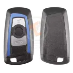 bmw cas4 remote shell 3 buttons blue color