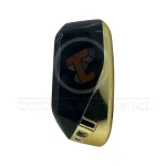 bmw cas4 fem modified smart proximity key remote shell 4 buttons gold shinny back