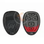 buick chevrolet gmc 2006 2015 remote key shell 5 buttons aftermarket detail