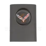 original chevrolet corvette 2014 smart proximity remote key shell 5 buttons back