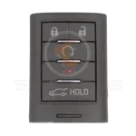original chevrolet corvette 2014 smart proximity remote key shell 5 buttons front1